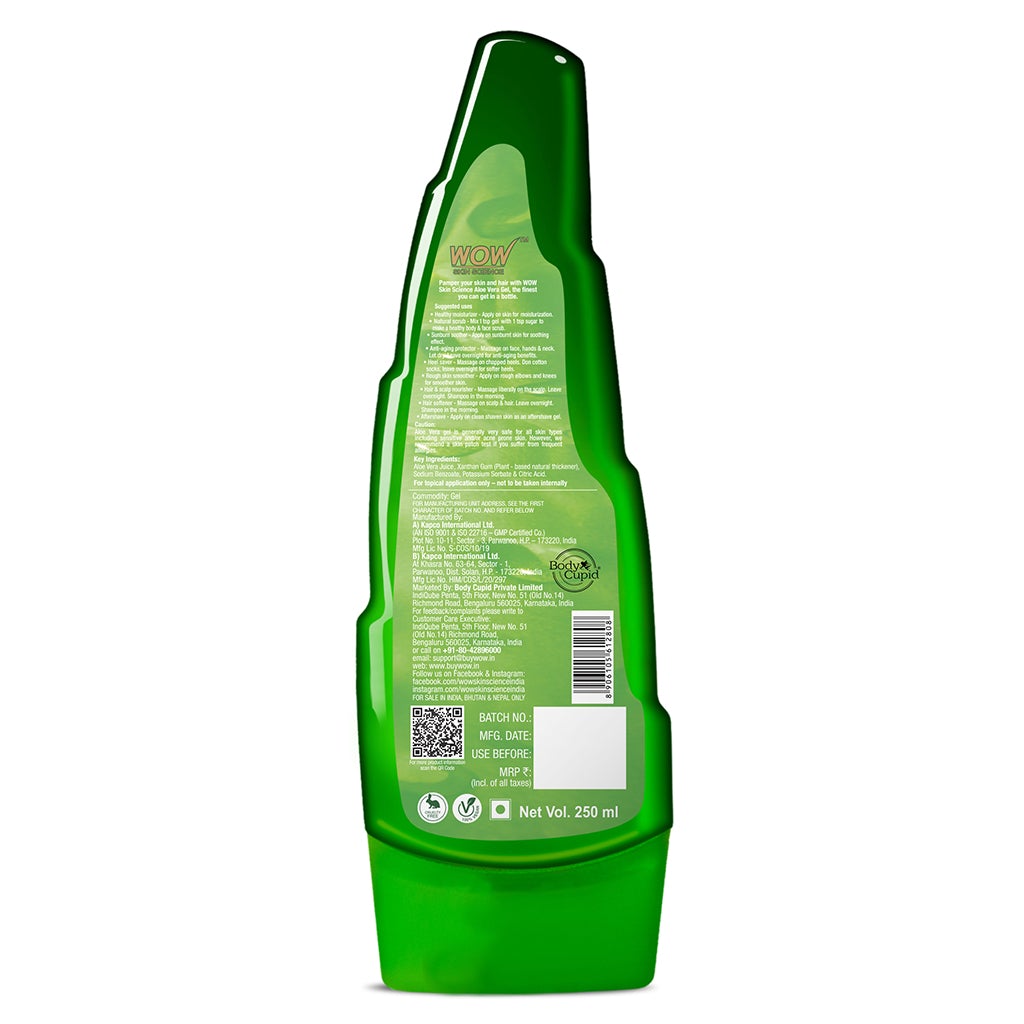 WOW Pure Aloe Vera Gel - 250 ml