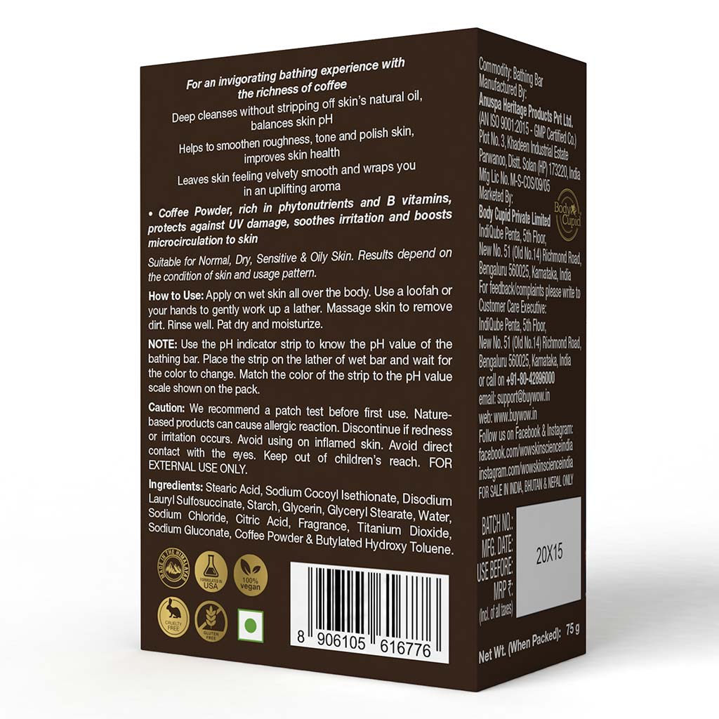 WOW Coffee Bathing Bar