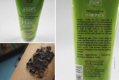 JOVEES Herbal Regrowth And Revitalising Hair Pack  (200 g)