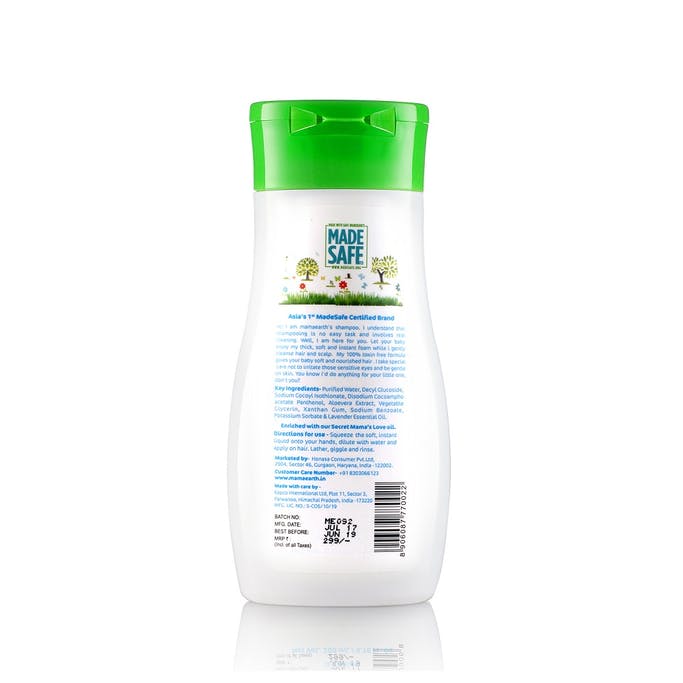 MamaEarth Gentle Cleansing Shampoo for Babies
