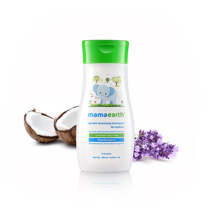 MamaEarth Gentle Cleansing Shampoo for Babies
