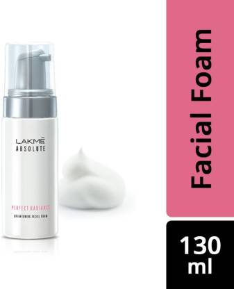Lakme Absolute Perfect Radiance Facial Foam Face Wash  (130 ml)
