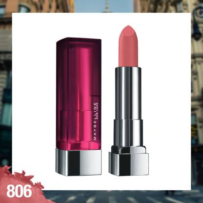 MAYBELLINE COLOR SENSATIONAL CREAMY MATTE LIPSTICK - INDIPINK NIGHT -806