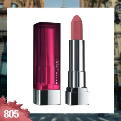 MAYBELLINE COLOR SENSATIONAL CREAMY MATTE LIPSTICK - ROSY PEACH -805