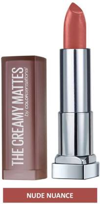 MAYBELLINE COLOR SENSATIONAL CREAMY MATTE LIPSTICK - NUDE NUANCE- 657