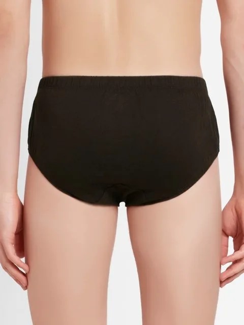 JOCKEY (Modern classic 8035) Poco Brief with Concealed Waistband (Pack of 2) - Brown