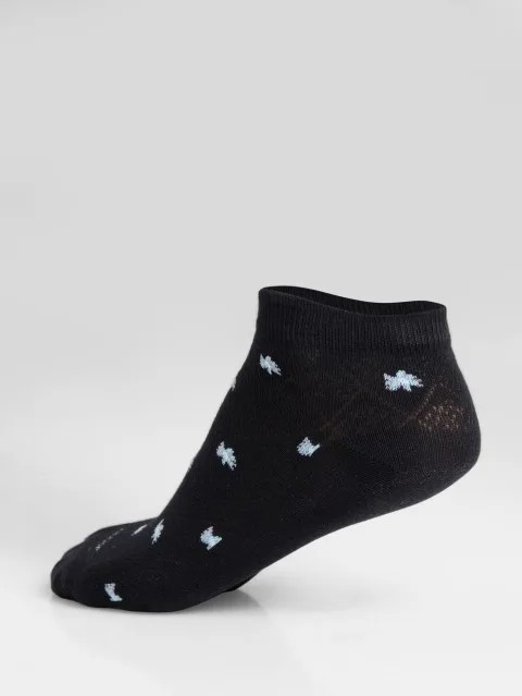 JOCKEY SOCKS (1 PAIR)(24X7 WOMAN 7481) Low Show Socks for Women - Black