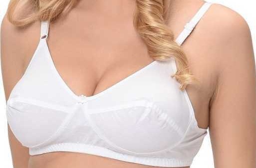 FAIRLOOK  Women's Cotton Non Padded Wired Regular Bra (Pack of 2) -White Colour
