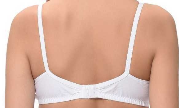 FAIRLOOK  Women's Cotton Non Padded Wired Regular Bra (Pack of 2) -White Colour