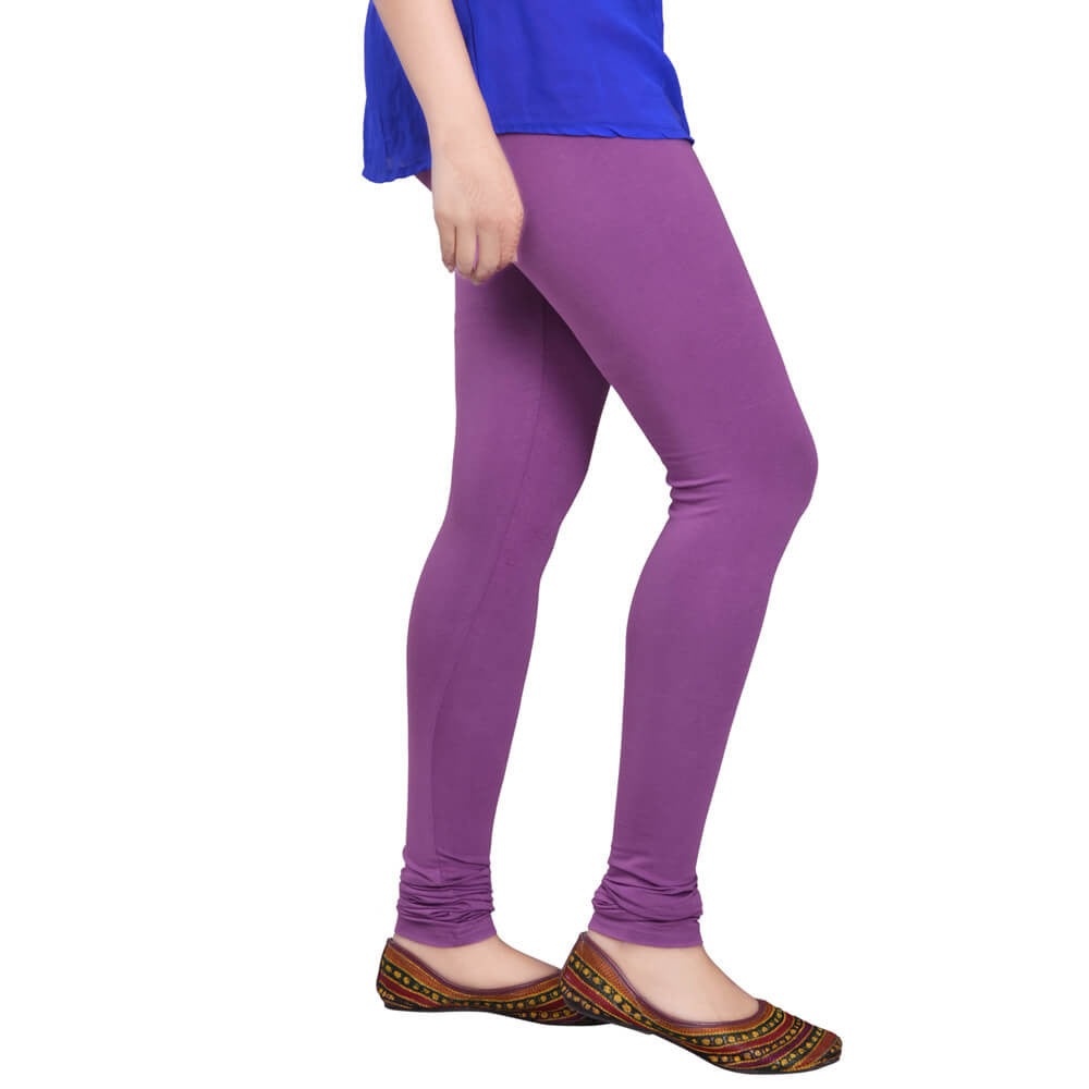 Leggings -  Women's Cotton Churidar  Leggings - MOFF COLOUR