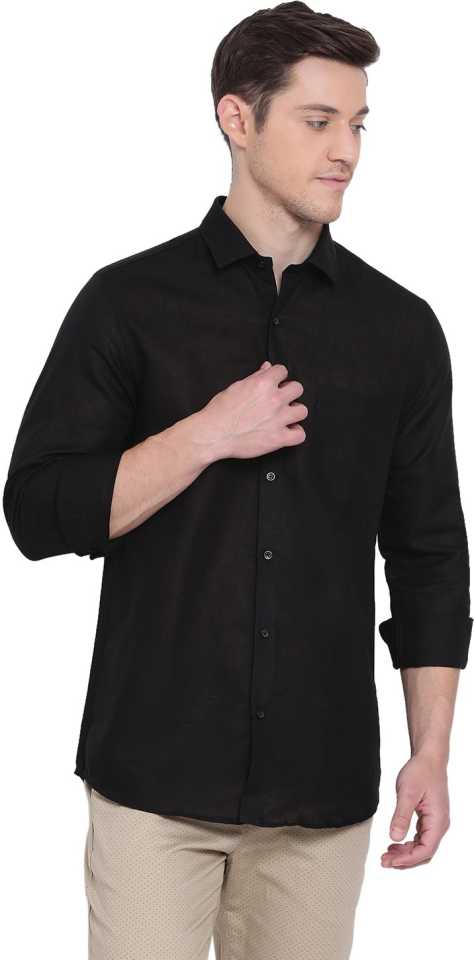 TURTLE Men Slim Fit Solid Full Sleeve Shirt (OTSH -53100)