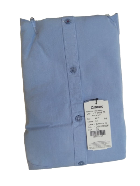 OXEMBERG  SHIRT  - Men's Cotton Slim-fit SOLID COLOUR Formal Shirt – OJN10003F-03