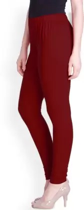 LYRA - Indian Churidar Leggings For Women -Maroon Colour