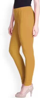 LYRA - Indian Churidar Leggings For Women - Tan Colour